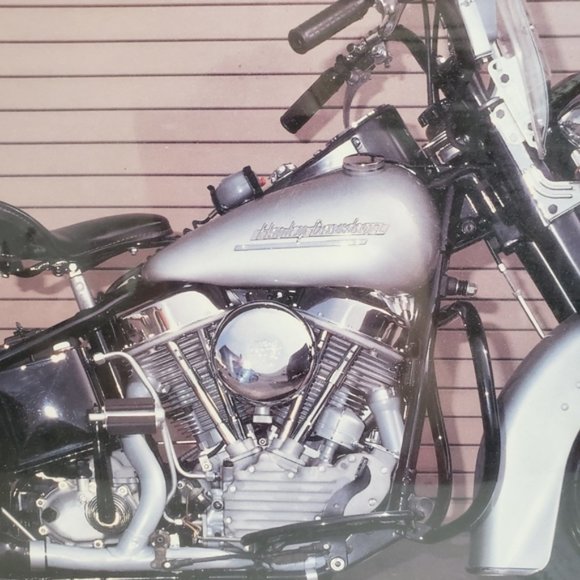 #Harley Davidson art wall print picture photo frame - Picture 5 of 5